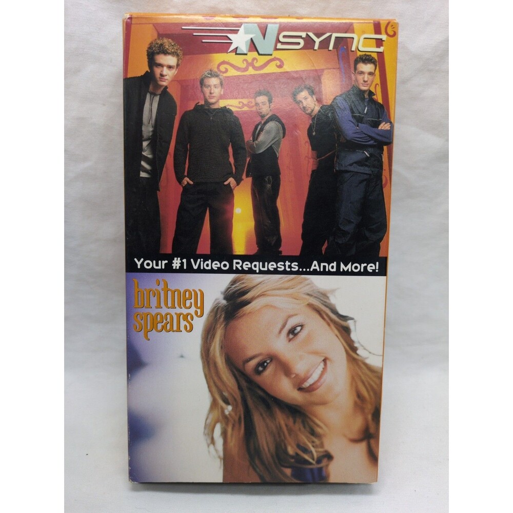 NSYNC Britney Spears Your #1 Video Requests VHS Tape